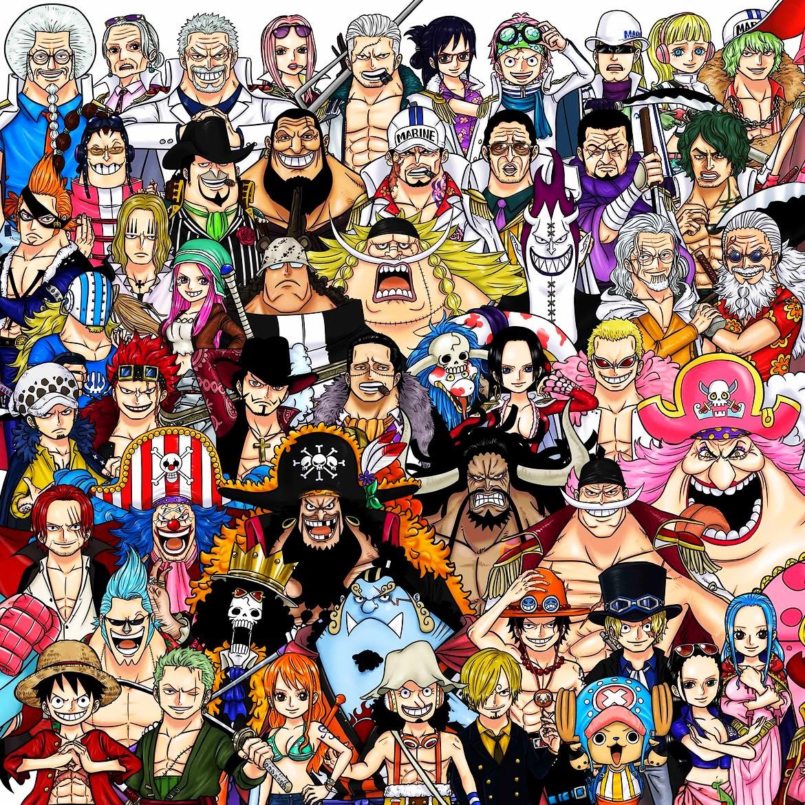 One Piece poster panel 1