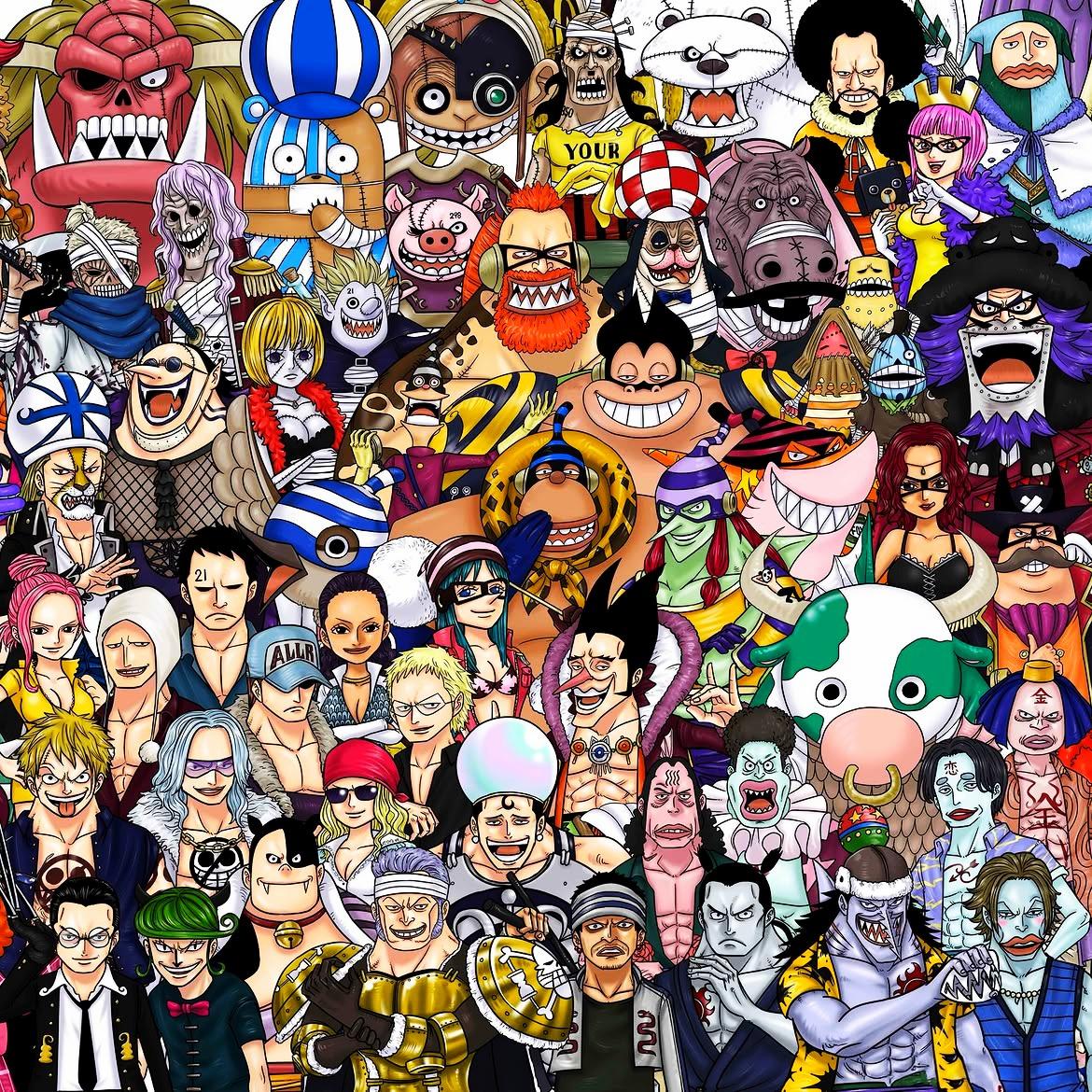 One Piece poster panel 6